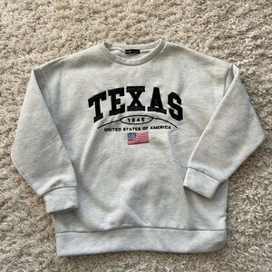 SHEIN Gray Crewneck Sweater Casual Style